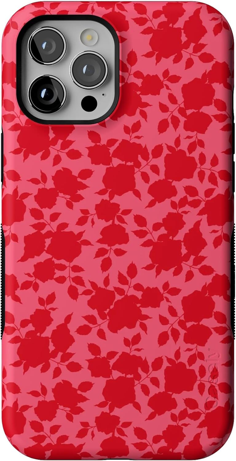 Bold Protective iPhone 12 Pro Max Case with Floral Design