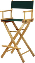Casual Home 30ft Director's Chair Natural Frame - Bar Height