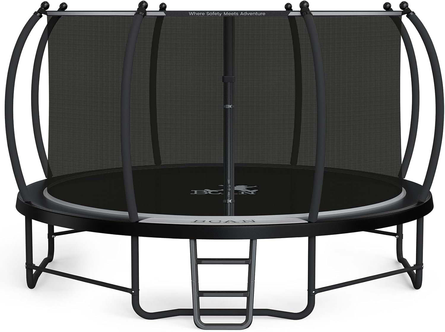 BCAN Recreational Trampoline with Enclosure for Kids and Adults