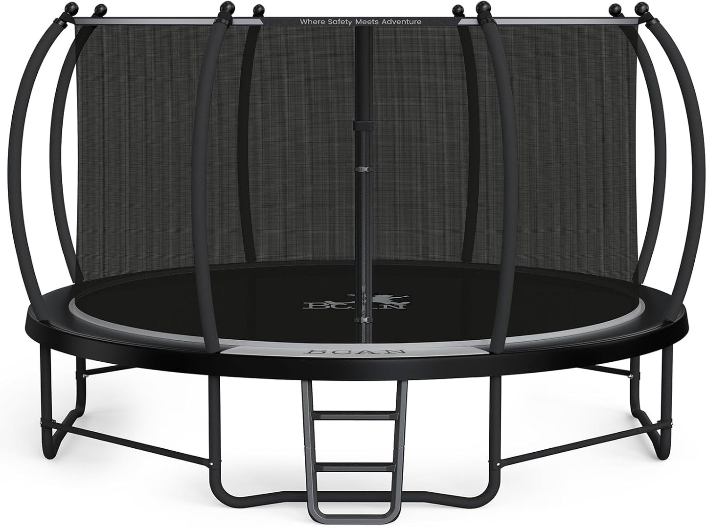 BCAN Recreational Trampoline with Enclosure for Kids and Adults