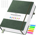 Graph Paper Notebook Large A5 Hardcover Grid Journal - Numbered 312