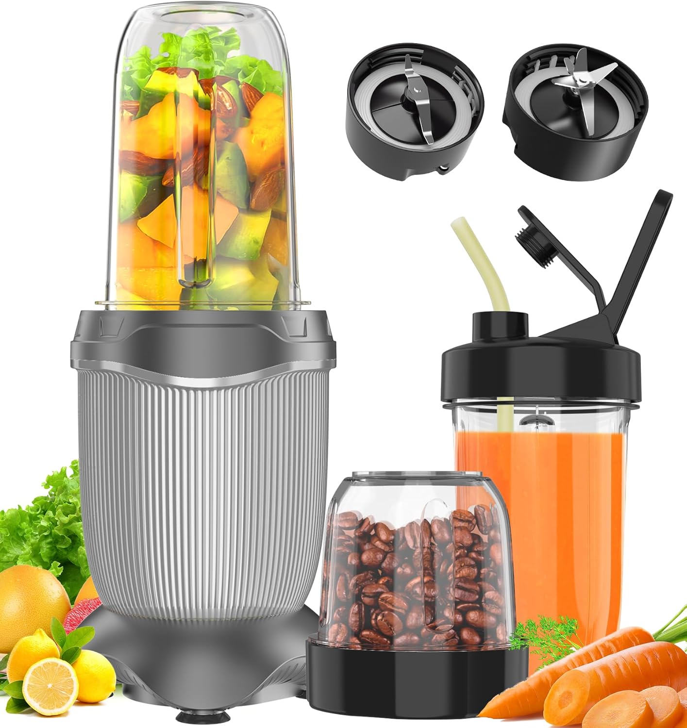 TOAKELI 850W Smoothie Blender - Blend & Go!