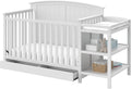 Storkcraft Steveston 5-in-1 Convertible Crib & Changer - Versatile