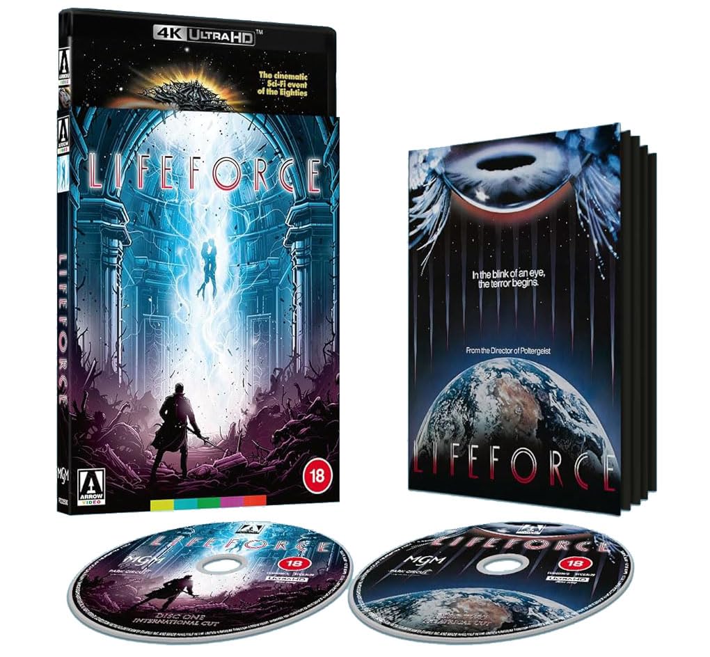 Lifeforce 4K UHD Limited Edition - A Sci-Fi Classic Experience