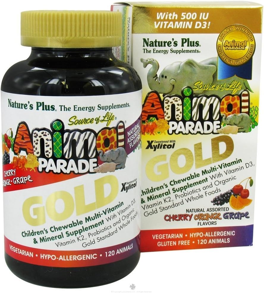 Animal Parade Gold Children's Multivitamin - Chewable Tablets