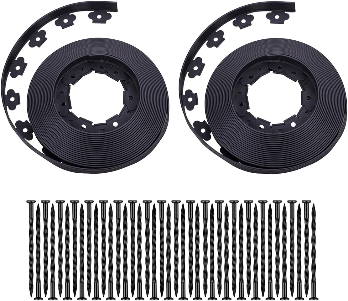 Garden Edging 100FT Landscape Edging Kit for Lawn and Garden