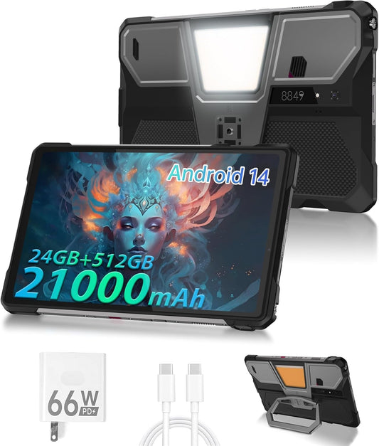 8849 Tank Pad E Rugged Projector Tablet with 4G Connectivity