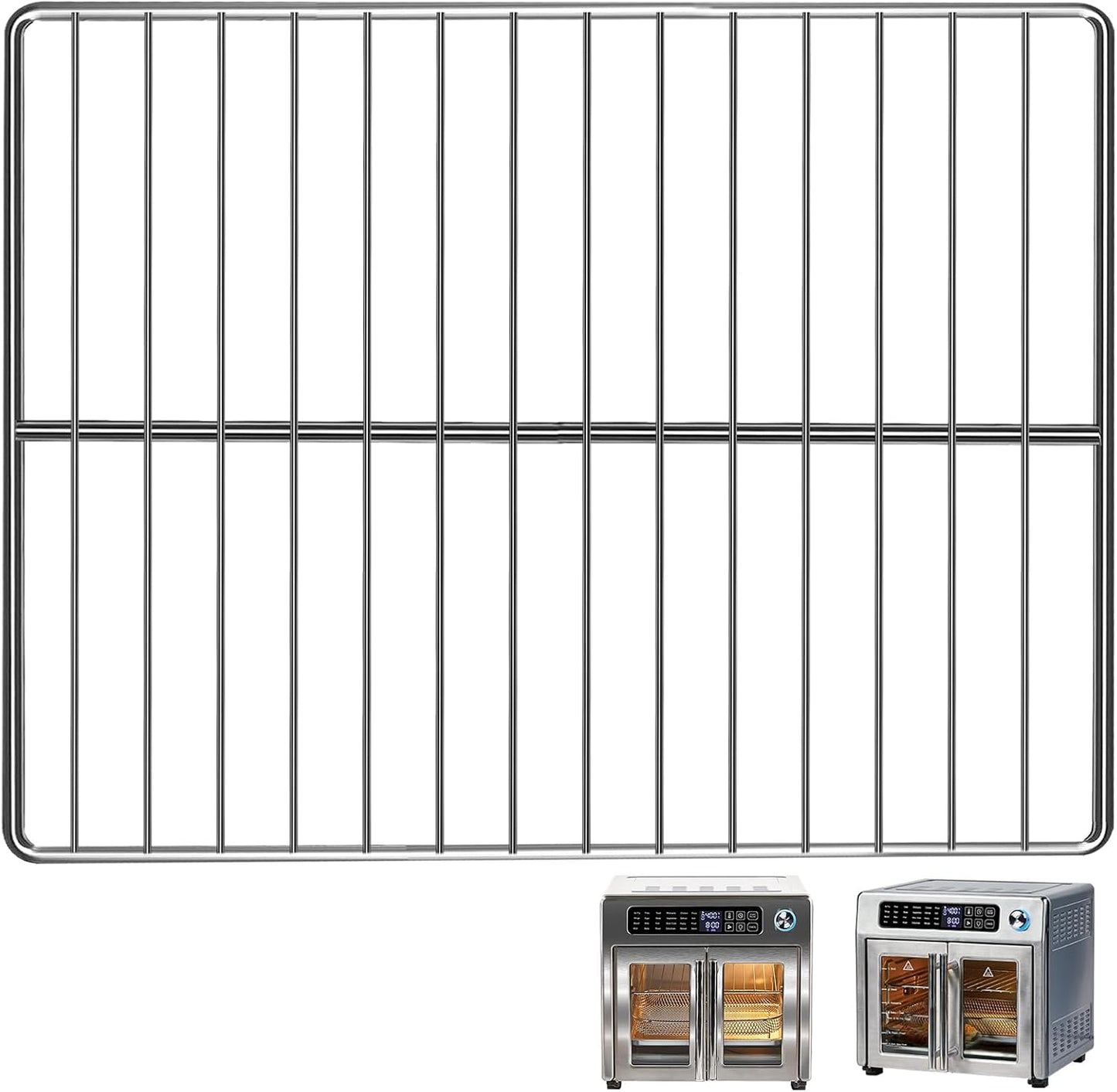 Stainless Steel Air Fryer Rack for XL Air Fryer - Roast, Steam, Grill!