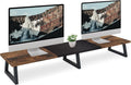 TEAMIX 42 in Large Dual Monitor Riser - Wide Desktop Organizer