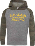 Youth Toddler Packers Hoodie Green Bay Shirt Wisconsin Sweatshirt