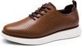Bruno Marc Men's MaxFlex Fashion Dress Sneakers Oxfords - Cushioned is