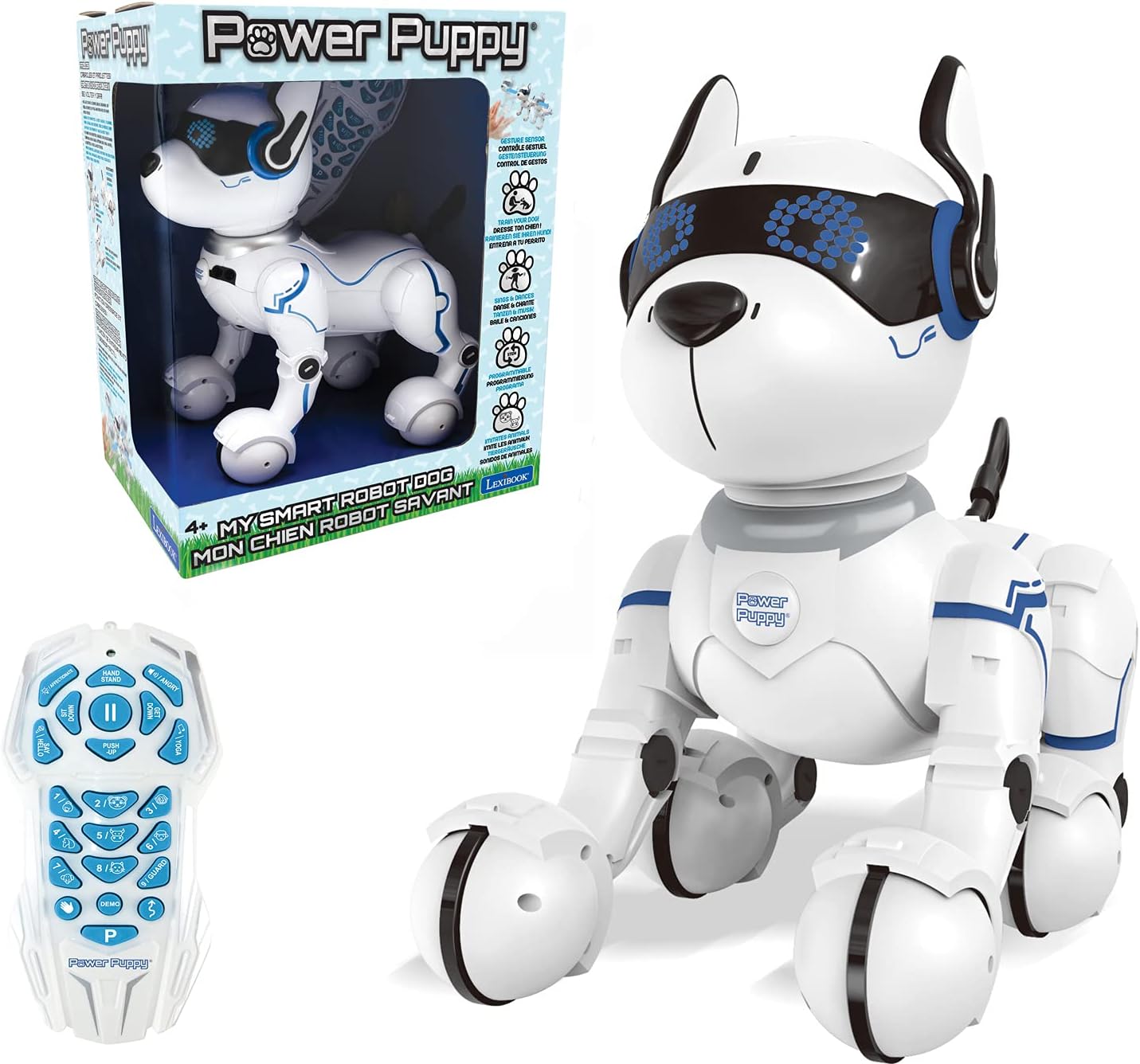 Smart Robot Dog Trainer - Remote Control & Music - Dog01
