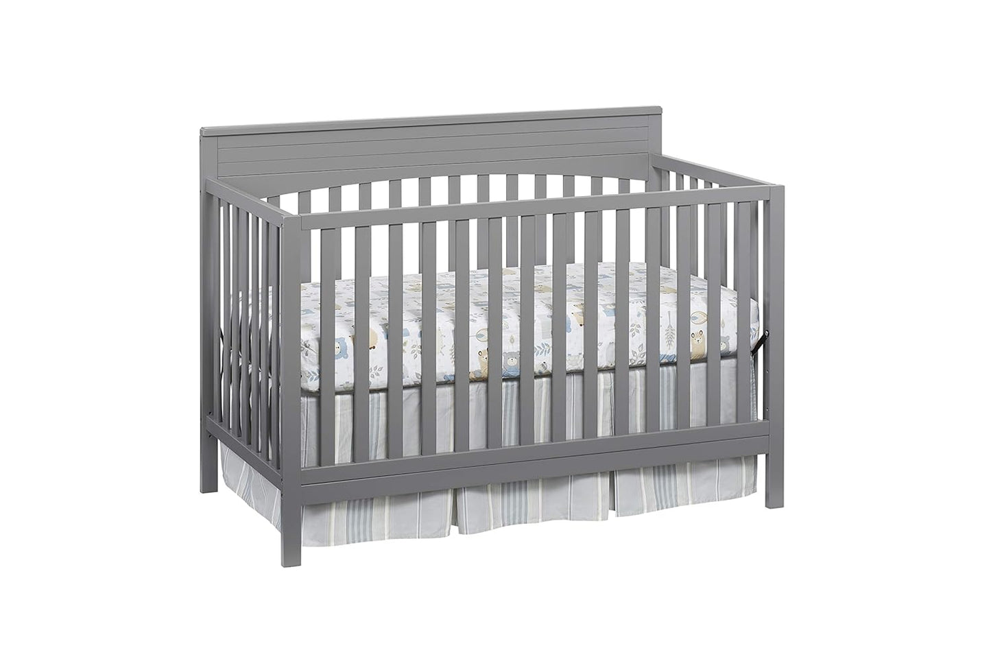 Harper 4-in-1 Convertible Crib by Oxford Baby in Dove Gray