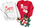 Christmas Couples Sweatshirt His and Her Matching Long Sleeve Shirt
