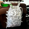 FLOCK THREE Leak-Proof Waterproof Car Trash Bag - Foldable Organizer