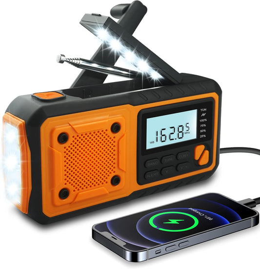 Victoper Emergency Radio: Charge Anywhere