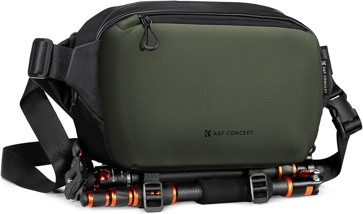 K&F Concept 2 in 1 Sling Bag: Camera Bag Combo
