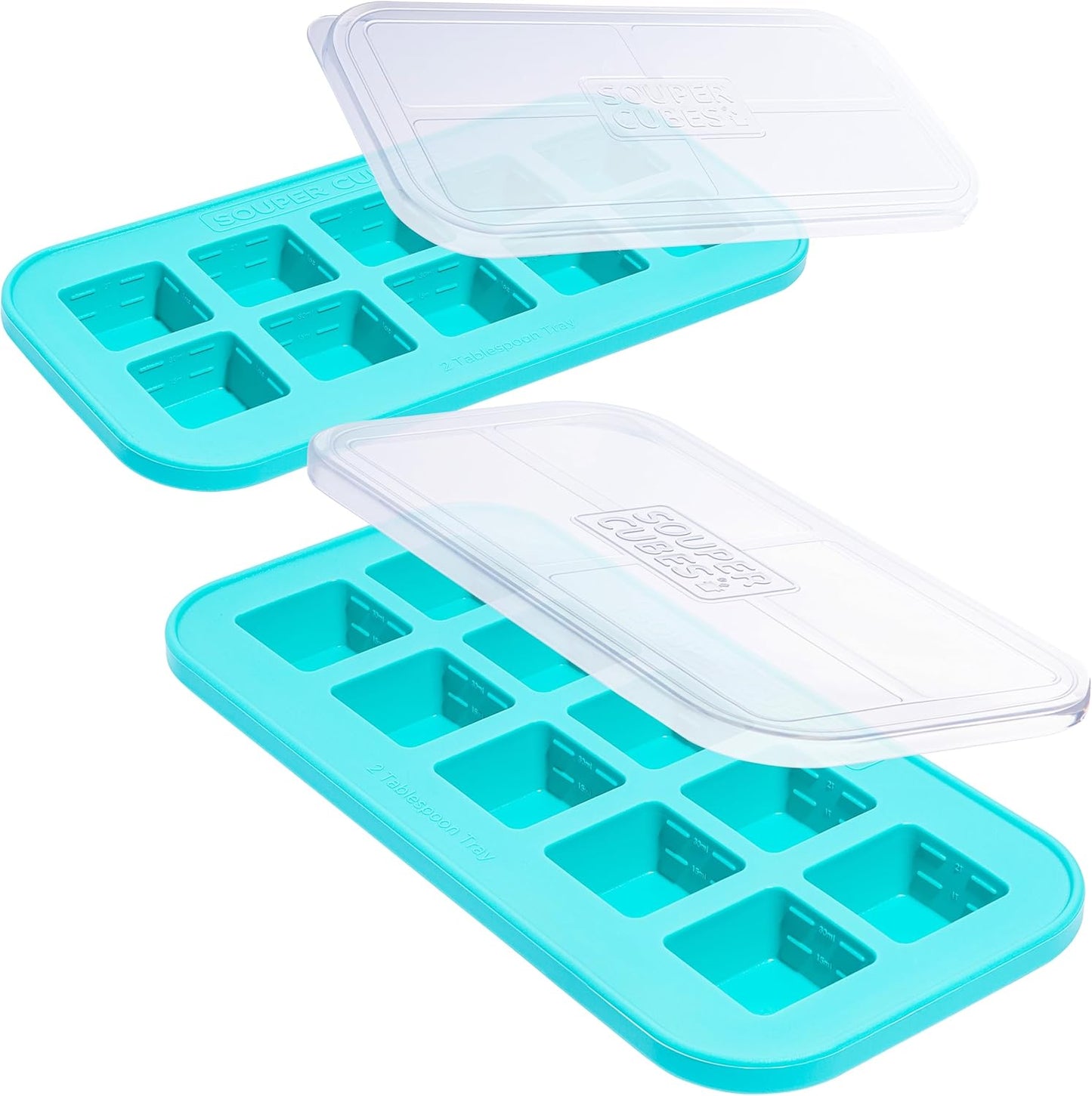 Souper Cubes Silicone Freezer Molds for Easy Meal Prep and Storage
