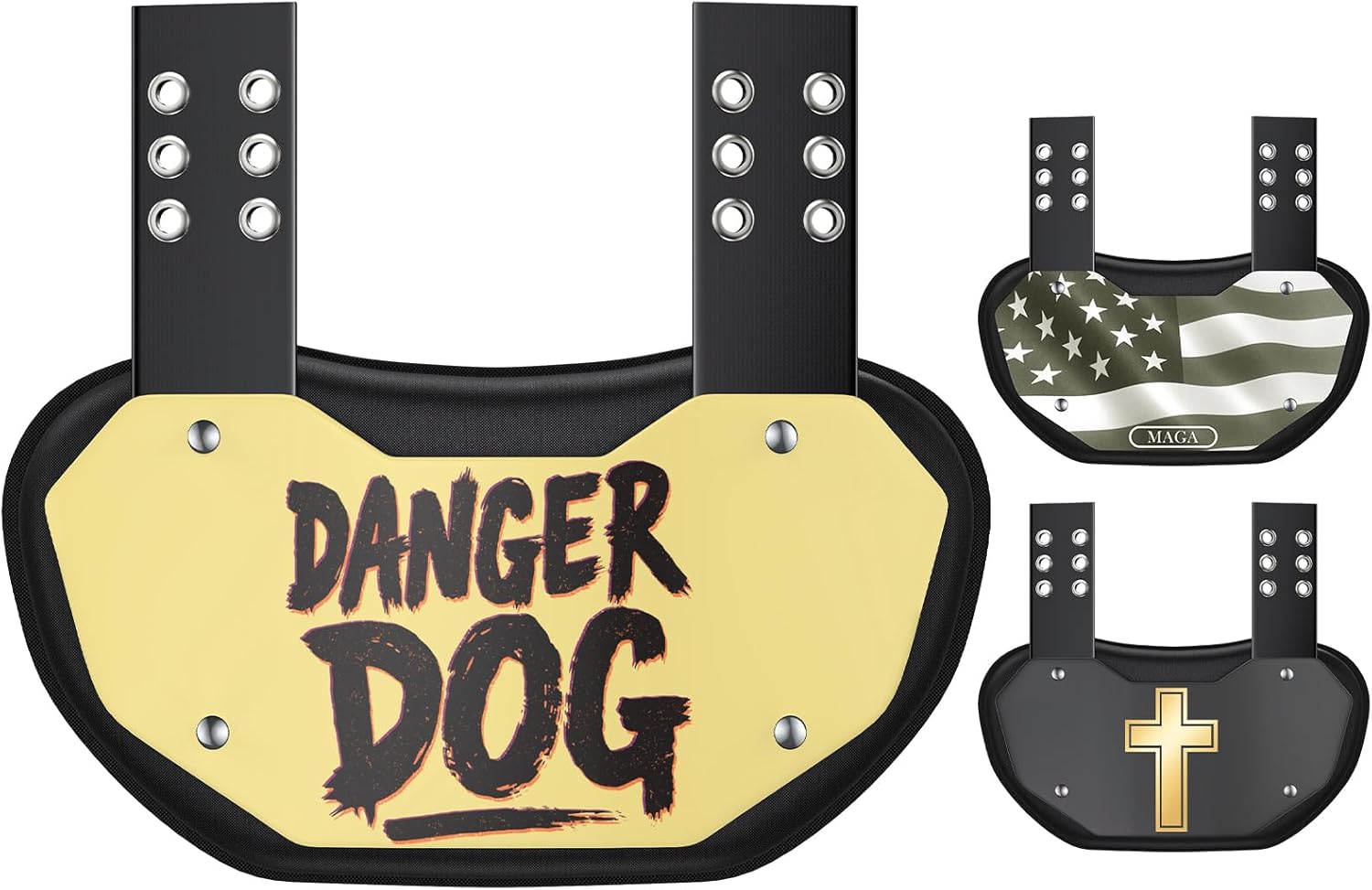 Football Backplate with High Impact Foam Padding for All Players