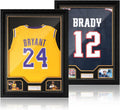 Jersey Frame Display Case 2 Pack - Large Clear Acrylic Shadow Box