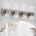 Modern Bathroom Light Fixtures Brushed Nickel Dimmable Vanity Light