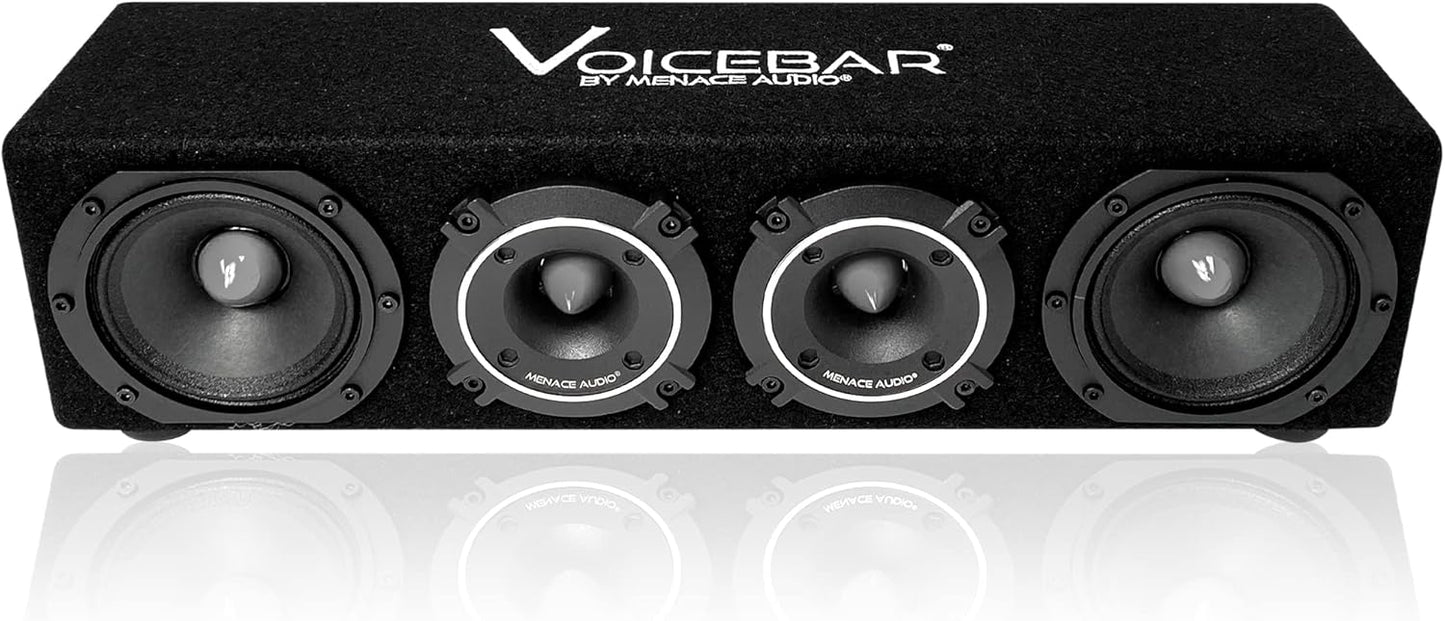 MENACE AUDIO VOICEBOX Voicebar High Output Slim Profile Enclosure