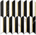 Peel and Stick Backsplash Seamless Tile - Marble Look Self Adhesive