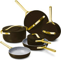Caraway Deluxe Nonstick Ceramic Cookware Set (16 Piece) - Organized