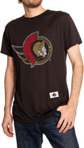 Mens Loose Fit NHL Rashguard Short Sleeve Shirt - Lightweight