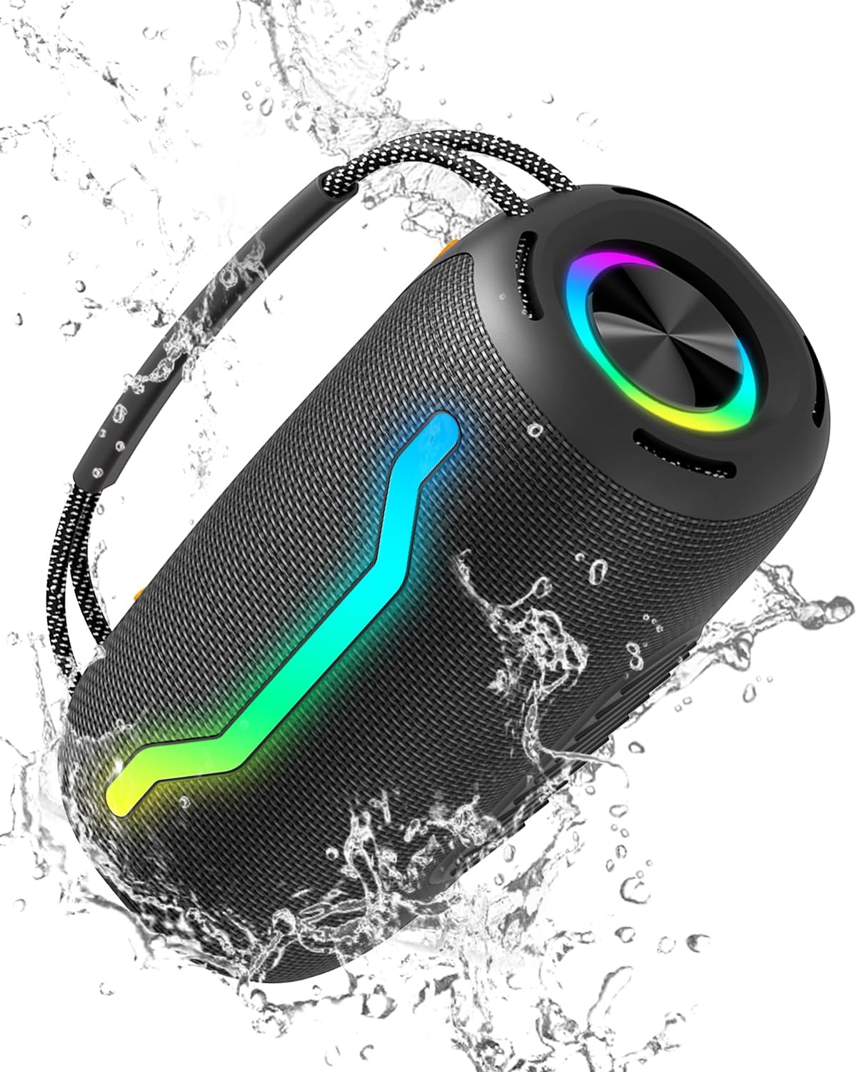 Portable Bluetooth Speaker with Light for Home and Outdoor Fun