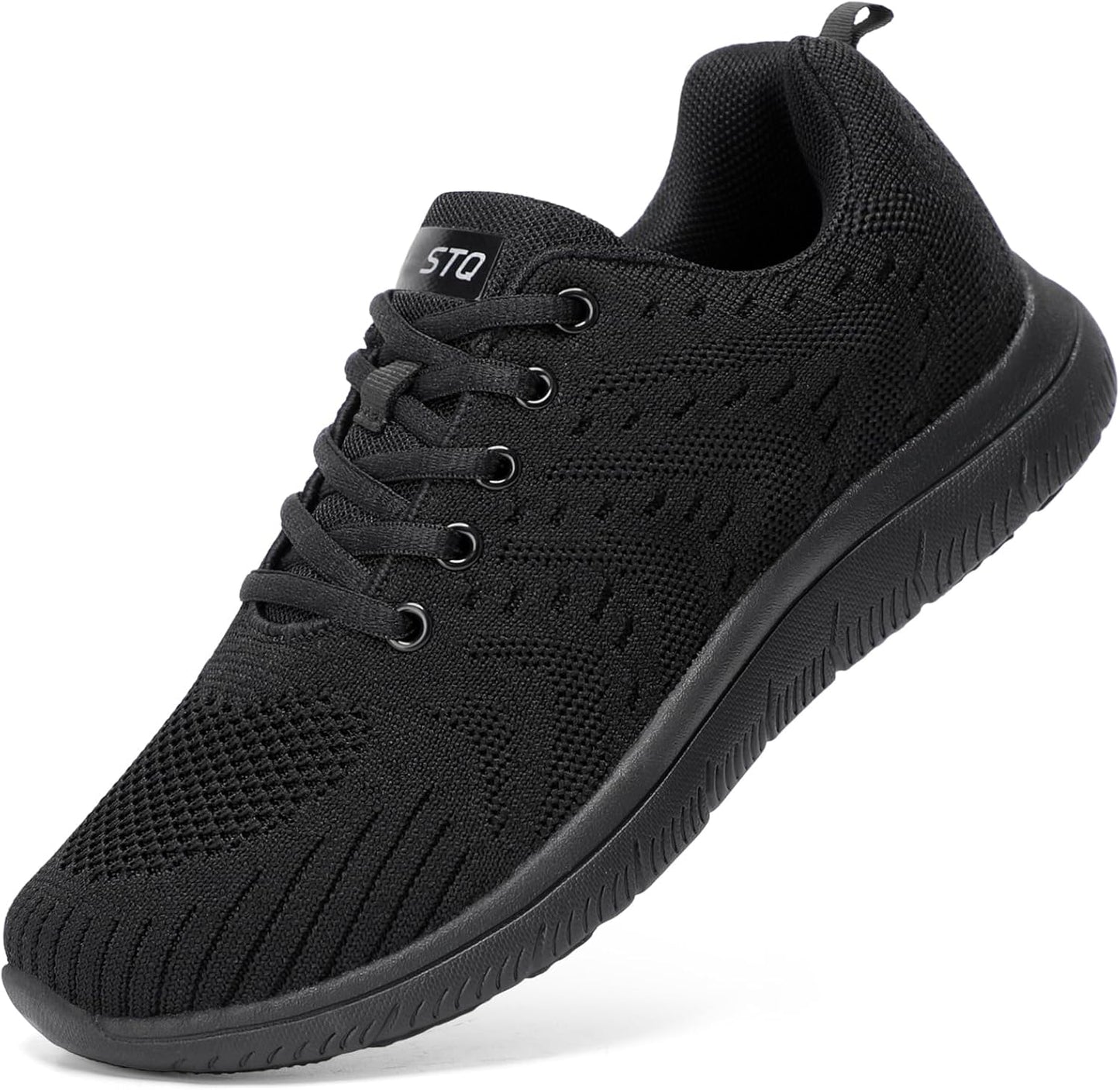 STQ Tennis Shoes for Women - Breathable Mesh Athletic Sneakers