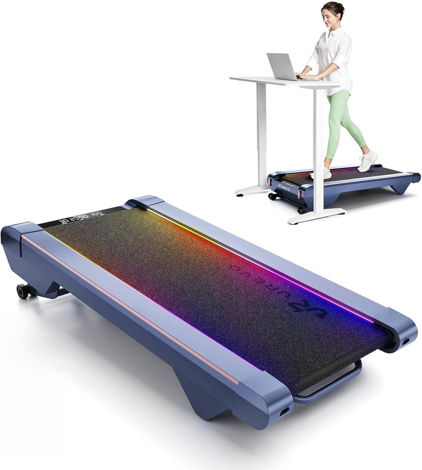UREVO CyberPad Smart Walking Pad: Ultimate Under Desk Treadmill