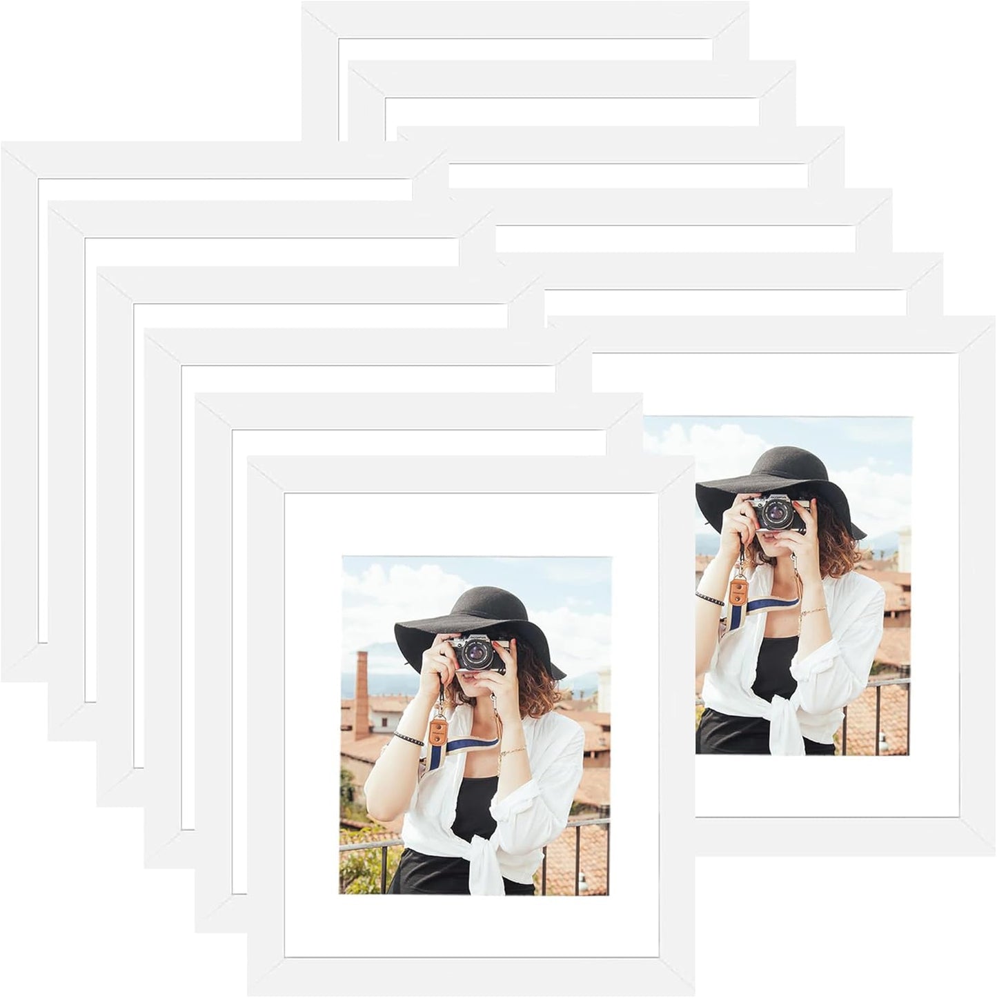 Picrit 12x16 Picture Frame Set of 12 for Wall Display