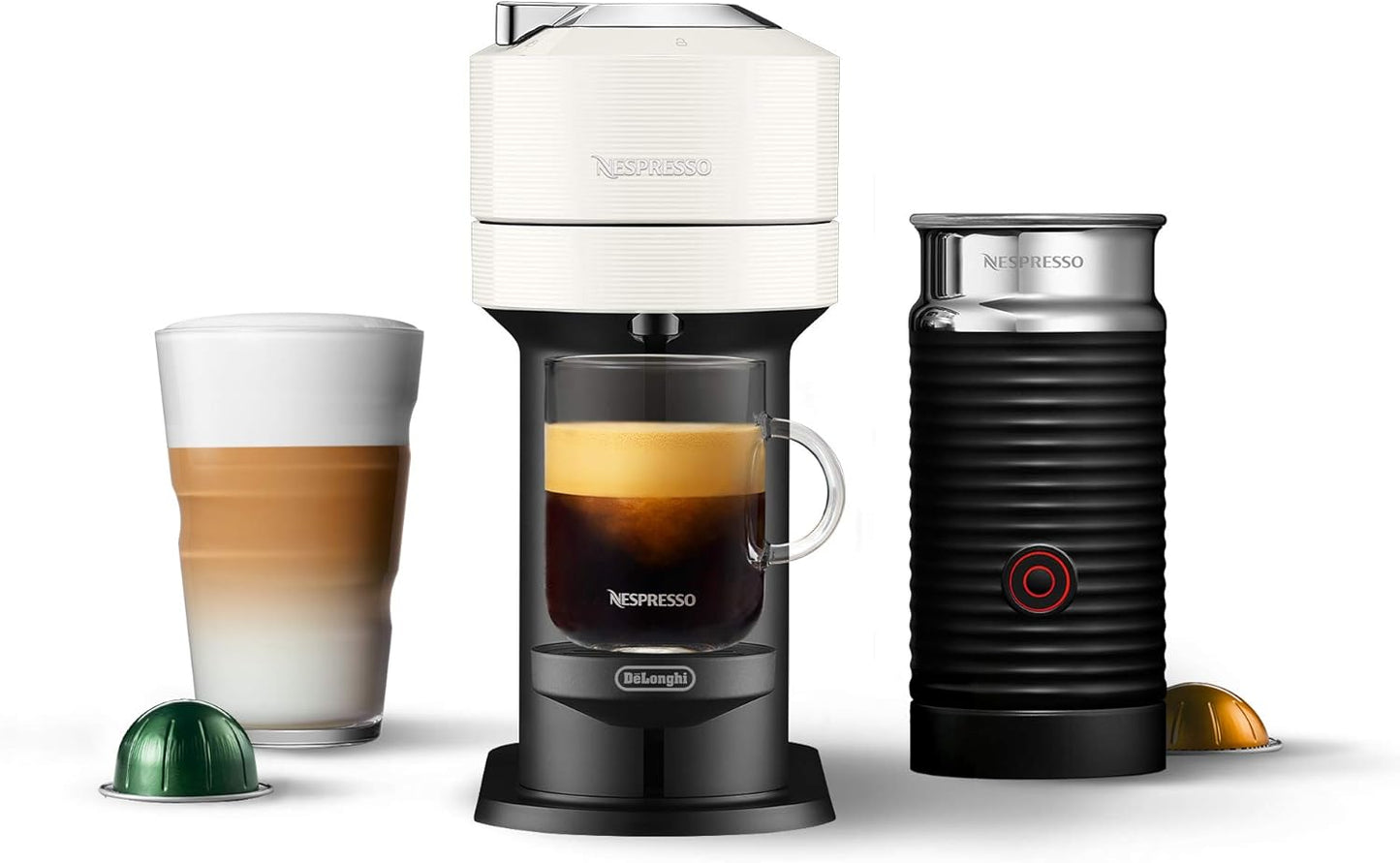 De'Longhi Nespresso Vertuo Next Bundle - Barista-Quality Coffee