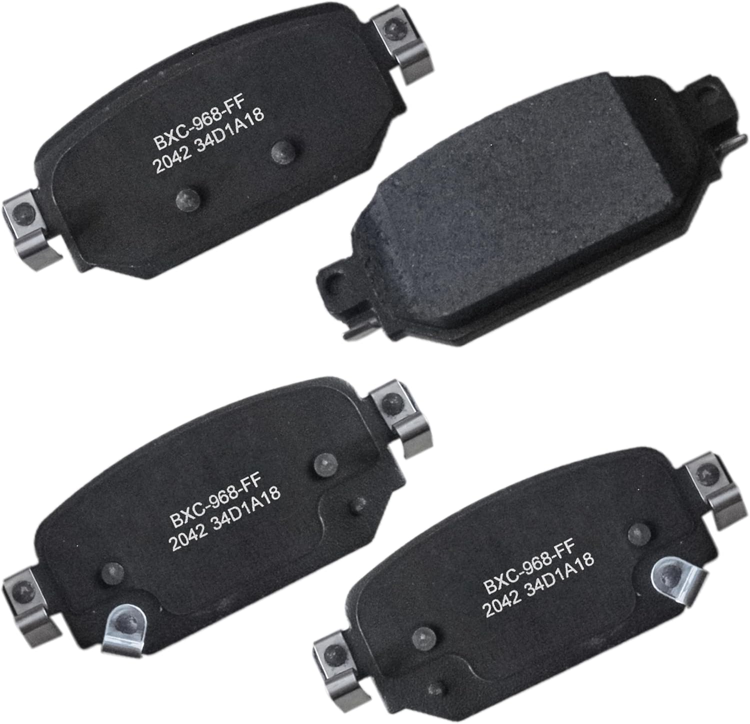 Bendix Premium SBC2042 Ceramic Rear Brake Pads for Mazda Vehicles