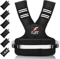 FUFF Weighted Vest for Women - Adjustable Reflective Running Gear