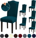 Stretch Dining Room Chair Covers Set of 6 for Various Occasions
