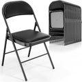 VINGLI 20 Pack Folding Chairs with Padded Seats - Sturdy, Comfortable