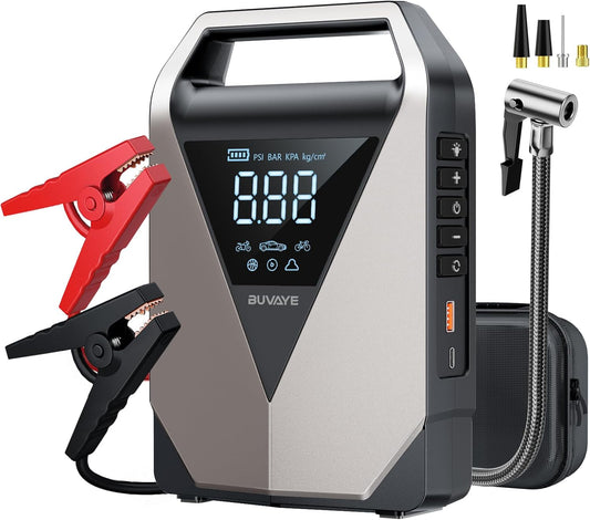Ultimate Car Jump Starter + Air Compressor - BUVAYE
