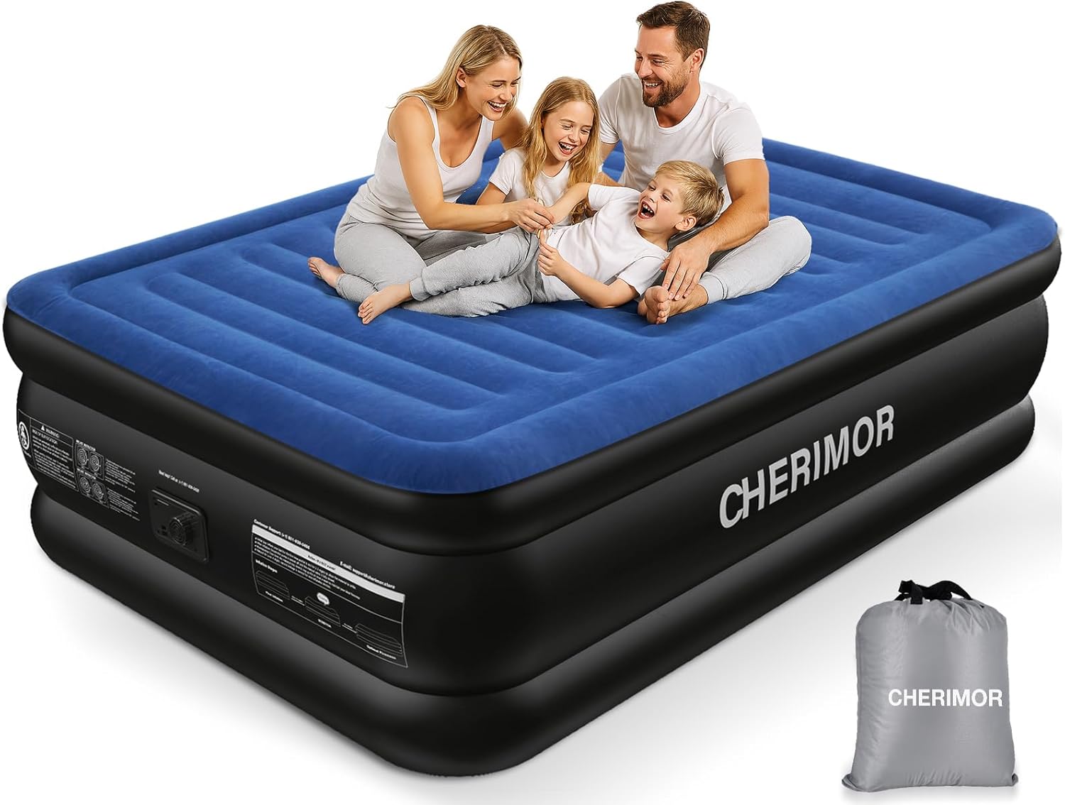 Queen Air Mattress with Built in Pump for Ultimate Comfort