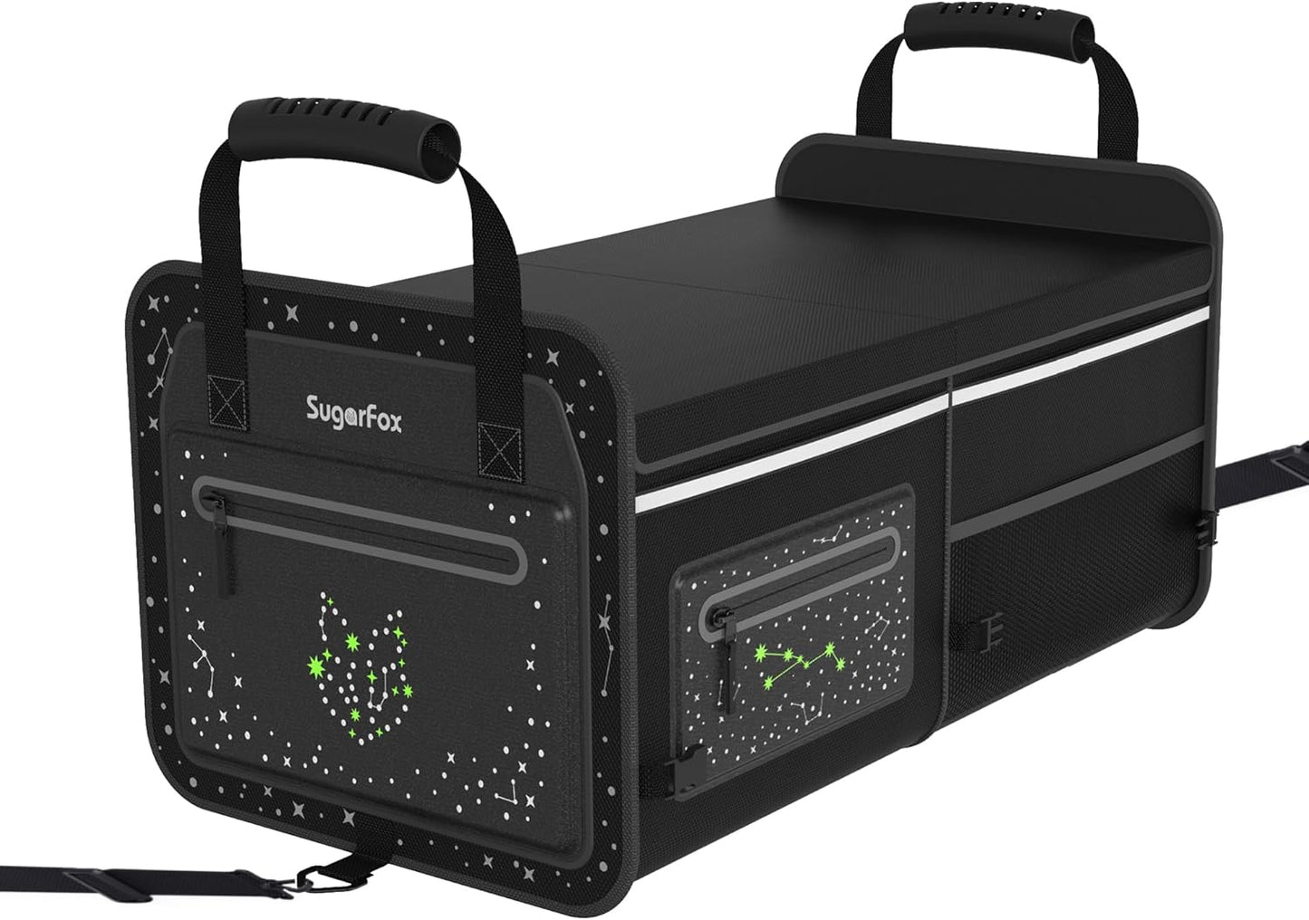 63L Car Trunk Organizer for SUVs & Midsize Cars - Waterproof Design