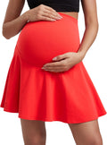 Womens Butterluxe Maternity High Waisted Tennis Skirt - Pockets