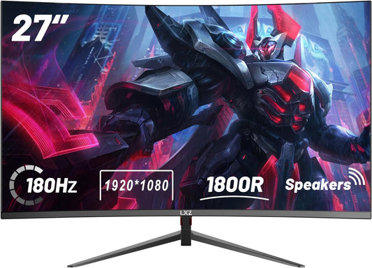 Immersive Gaming: LXZ 27 Curved Monitor 180Hz FreeSync