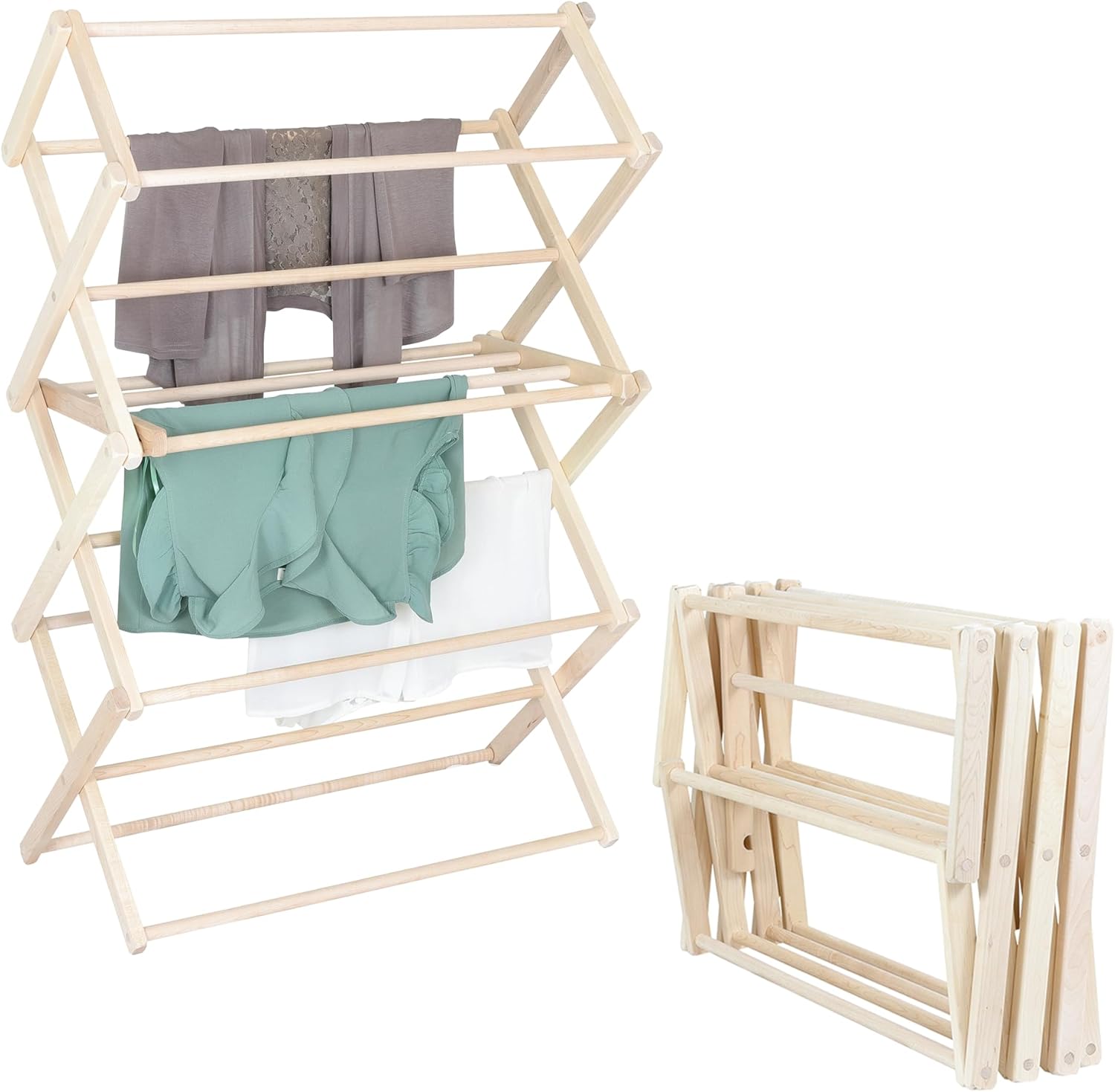 Pennsylvania Woodworks Clothes Drying Rack for Laundry Needs