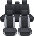 Car Seat Cover Full Set Leather Seat Protector - Universal Fit