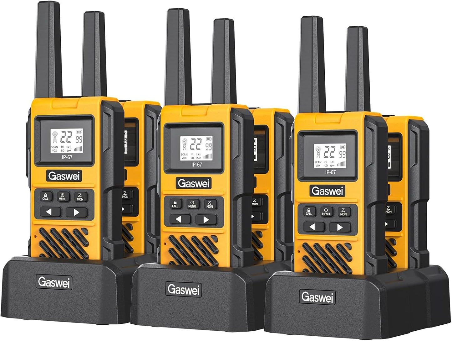 G1pro Professional Walkie Talkies for Adults - Long Range 2 Way Radio