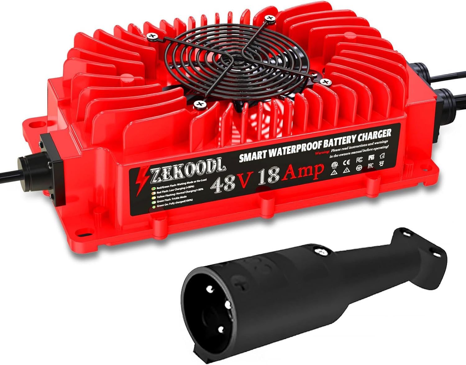 Quick Charge Golf Cart Battery Charger by ZEKOODL