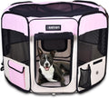 JESPET Pet Dog Playpen 45 in Portable Soft Exercise Pen - Roomy