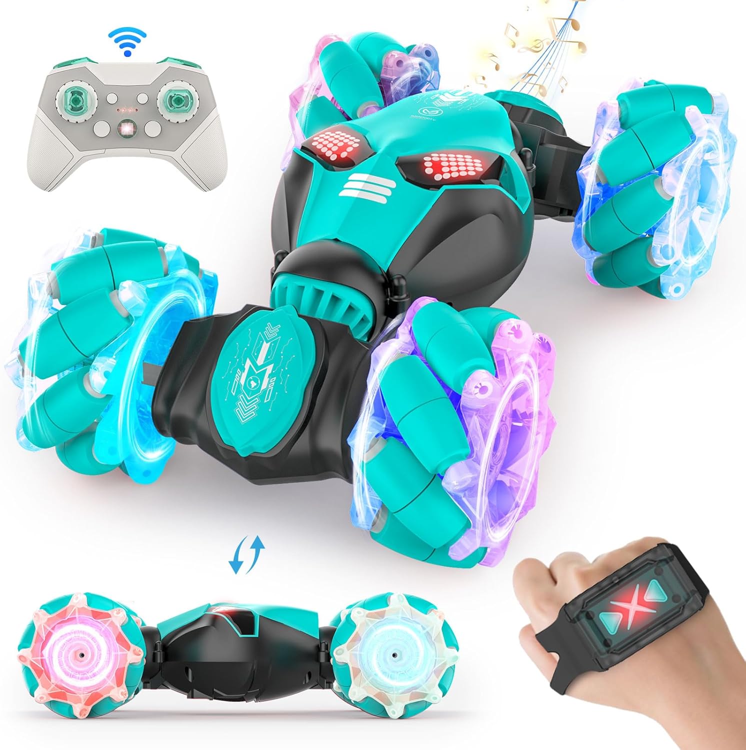 Gesture RC Cars for Kids - Hand Controlled Stunt Car Fun