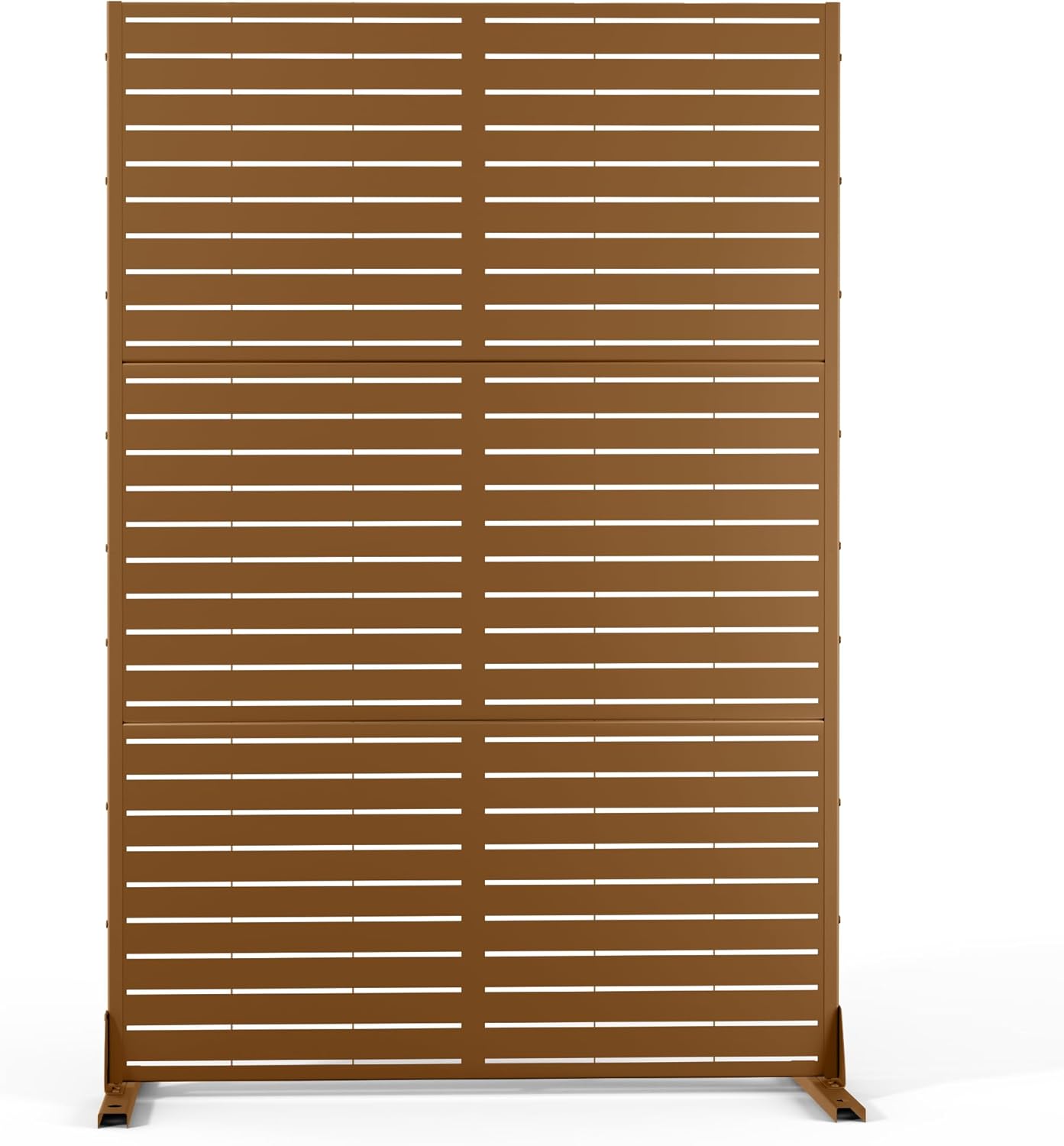 Metal Privacy Screen Outdoor 72in H47in W for Stylish Privacy